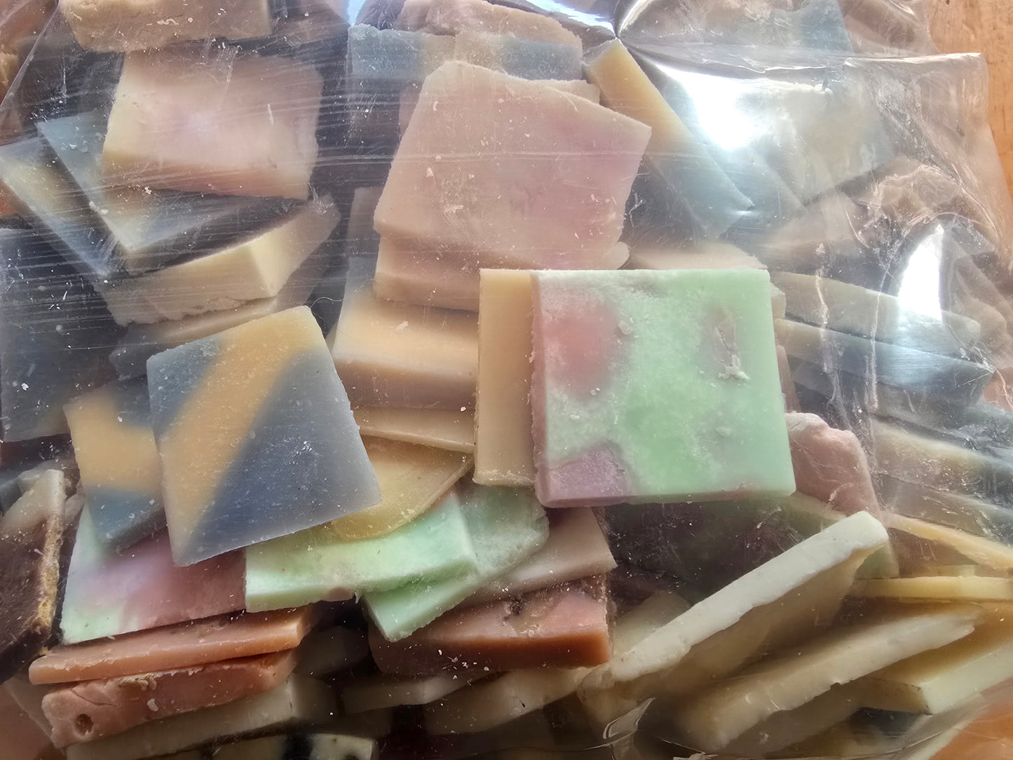 Soap Ends Sample Squares